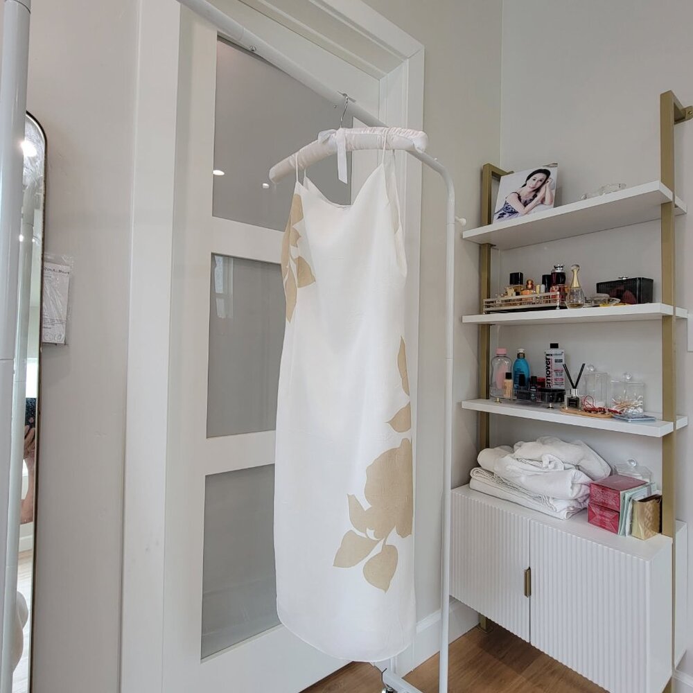 White dress